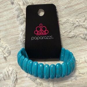 Paparazzi Turquoise Stretch Bracelet